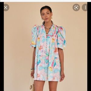 Hunter Bell Jenkins Dress - Painterly Rainbow